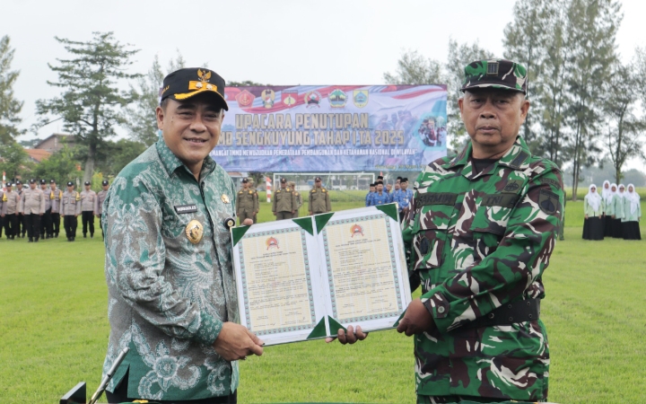 TMMD Sengkuyung Kodim Pemalang Tahap I Resmi Ditutup