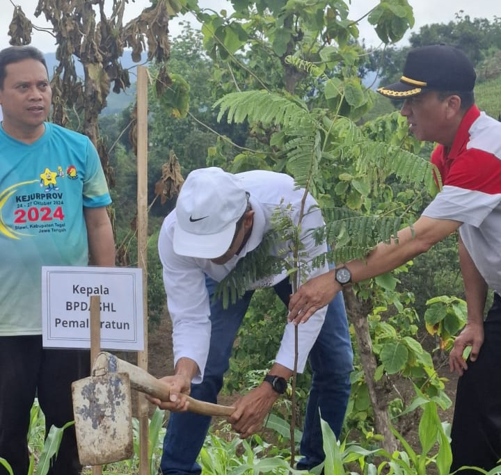 Awal Tahun 2025, DLH Kabupaten Tegal Memulai Pengelolaan Taman Keanekaragaman Hayati