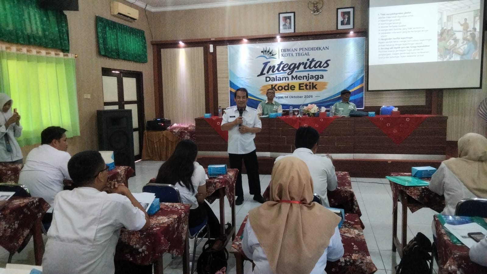 Dewan Pendidikan Kota Tegal Tekankan Integritas Kepala Sekolah, Kunci Membangun Mutu Pendidikan