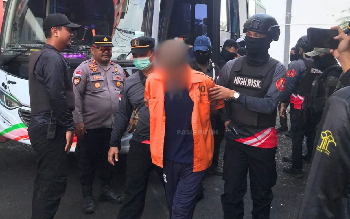 Napiter Rutan Mako Brimob Depok Dipindah ke Nusakambangan