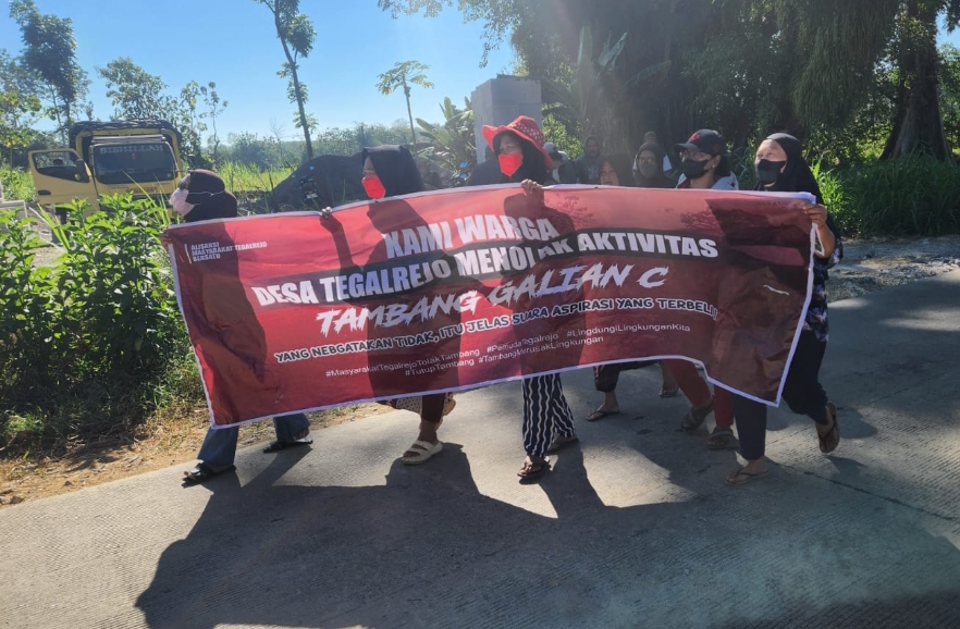 BPD Tegalrejo Grobogan Sebut Tambang Galian C yang Didemo Warga Merusak Lingkungan