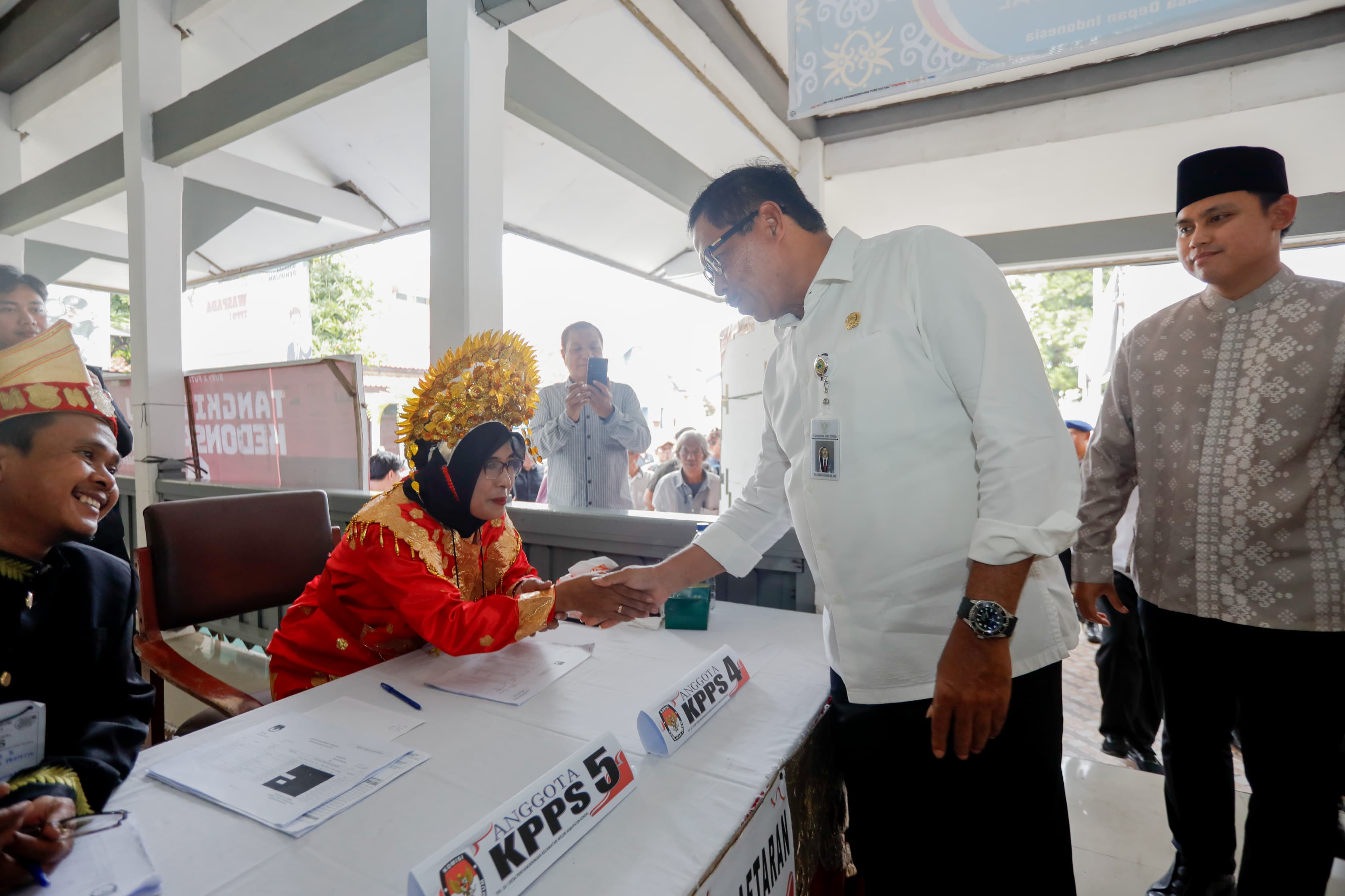 Pemilu di Jawa Tengah Berjalan dengan Lancar  
