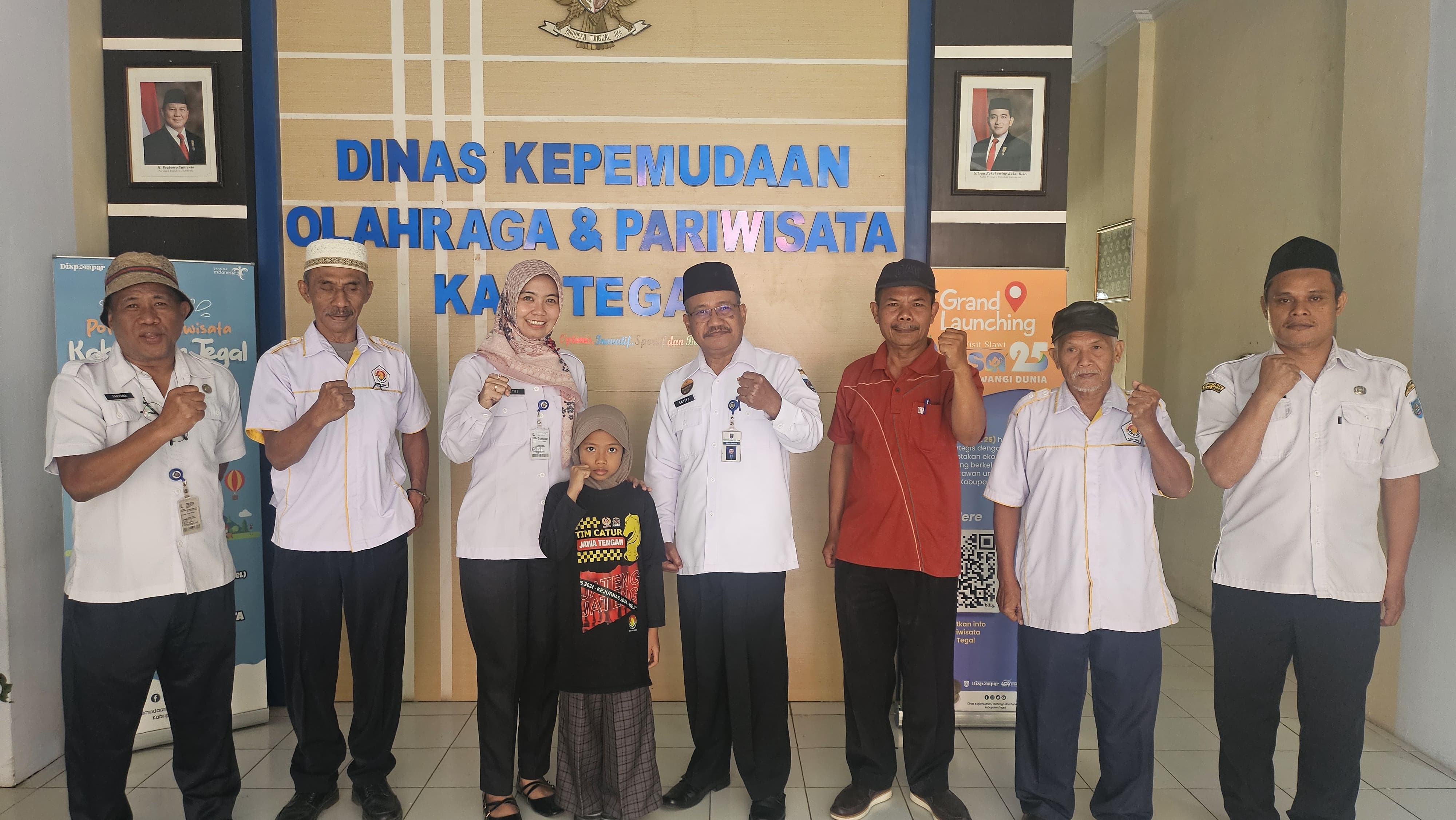 Disporapar Kabupaten Tegal Dukung Atlet Catur Pelajar di Turnamen Internasional  ‎