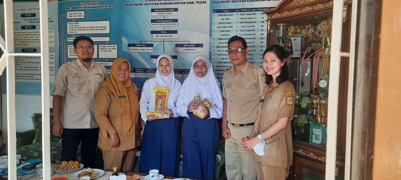 Dinas Sosial Kabupaten Tegal Kawal 10 LKSA Penerima SOSH 2024