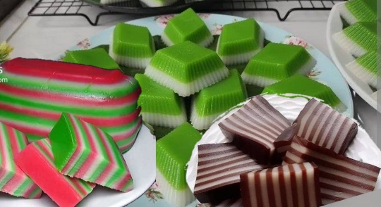 Siapa Bilang Bikin Kue Lapis Susah? Ini Resep Kue Lapis Tepung Beras, Anda Pasti Bisa