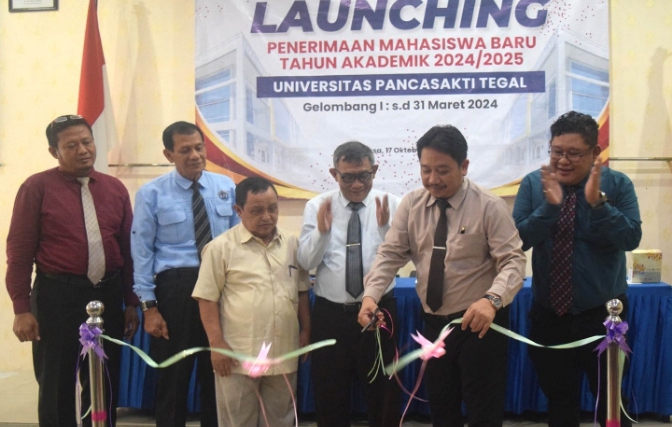 Universitas Pancasakti Tegal Launching Penerimaan Mahasiswa Baru 2024/2025