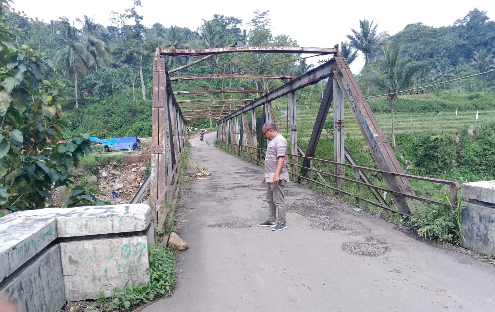 Pemkab Tegal Janji Jembatan Kalierang akan Diperbaiki, Anggarannya Rp4,25 Miliar 