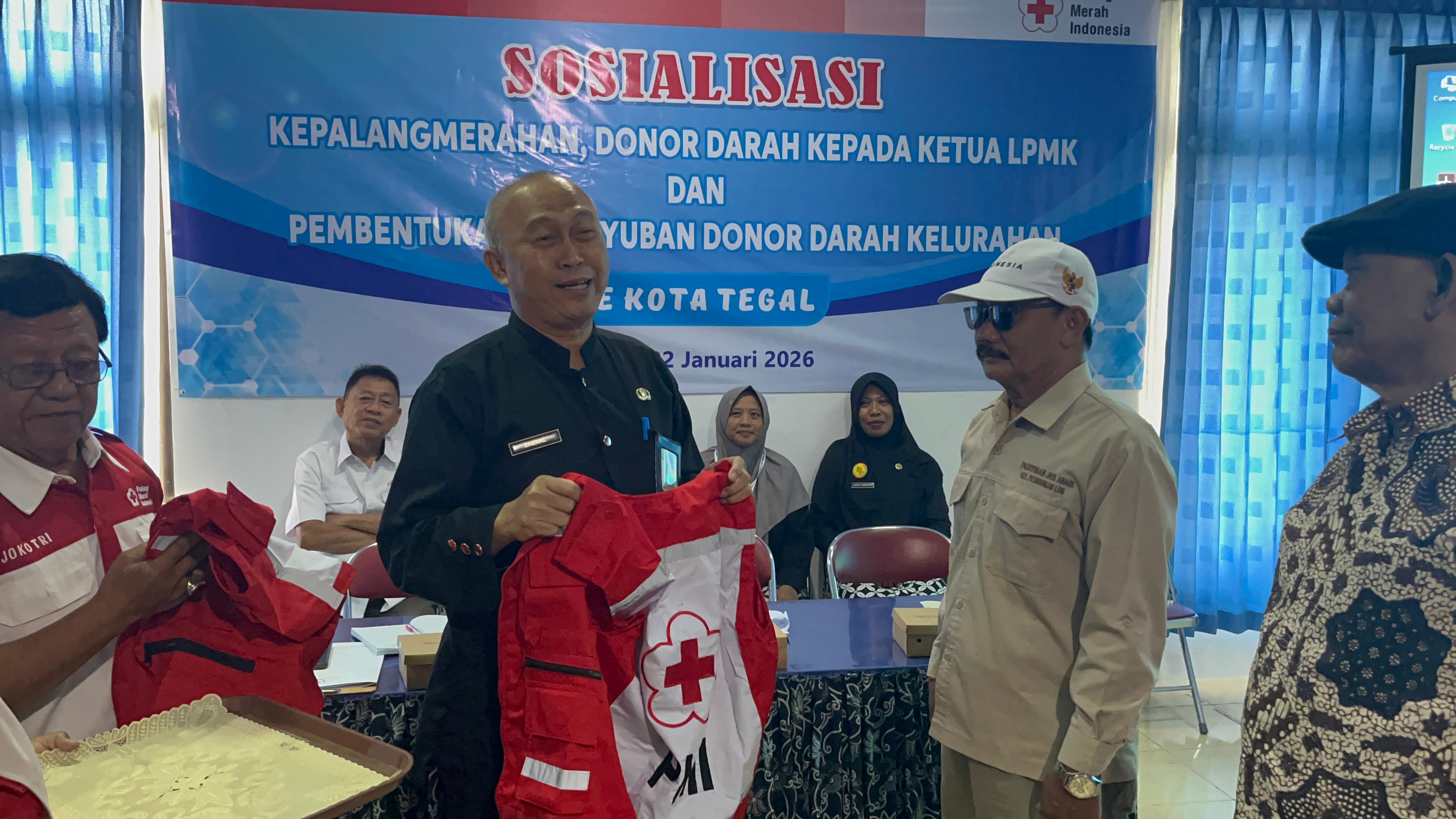 PMI Bentuk 27 Paguyuban Donor Darah di Kelurahan se Kota Tegal