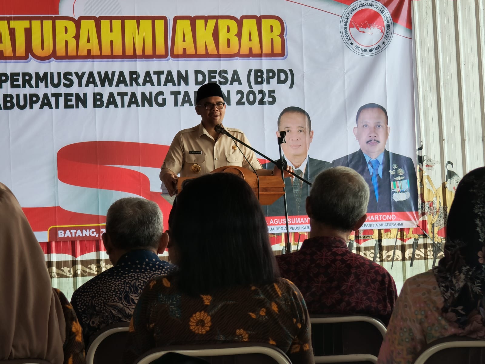 Hanya Terima Rp200 Ribu per Bulan, Bupati Faiz Janji Naikkan Insentif BPD Batang 