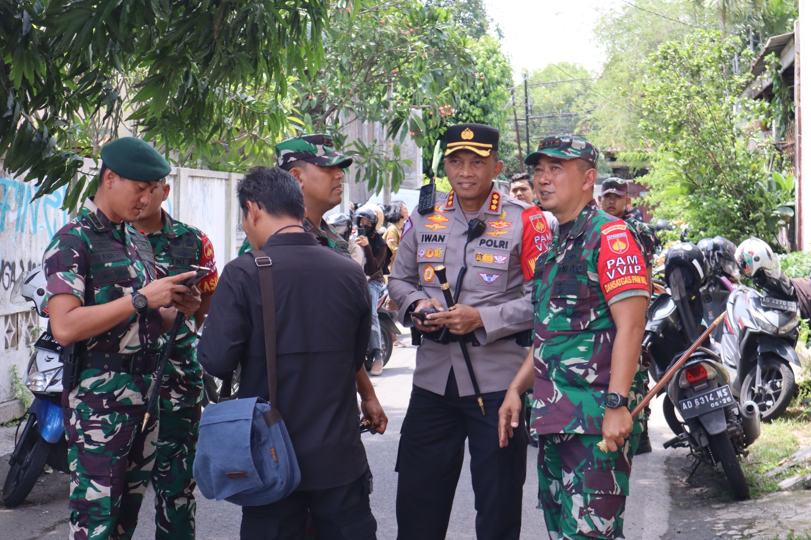 Ratusan Pesonil Gabugan TNI-Polri Siap Amankan Proses Rekapitulasi Suara Pilkada Solo