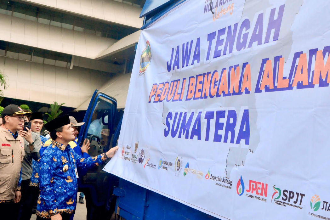 Pemerintah Provinsi Jateng Kirim Bantuan Kemanusiaan Rp 1,3 Miliar untuk Korban Bencana di Sumatera