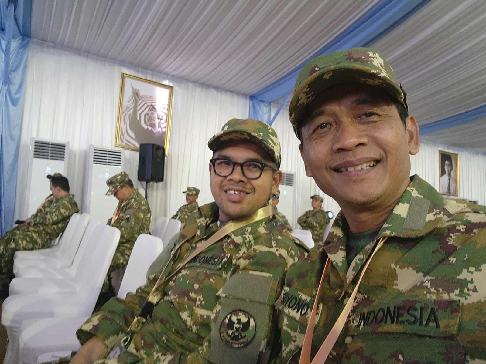 Berseragam Komcad di Lembah Tidar, Bupati Batang Siap Jalankan Visi Prabowo