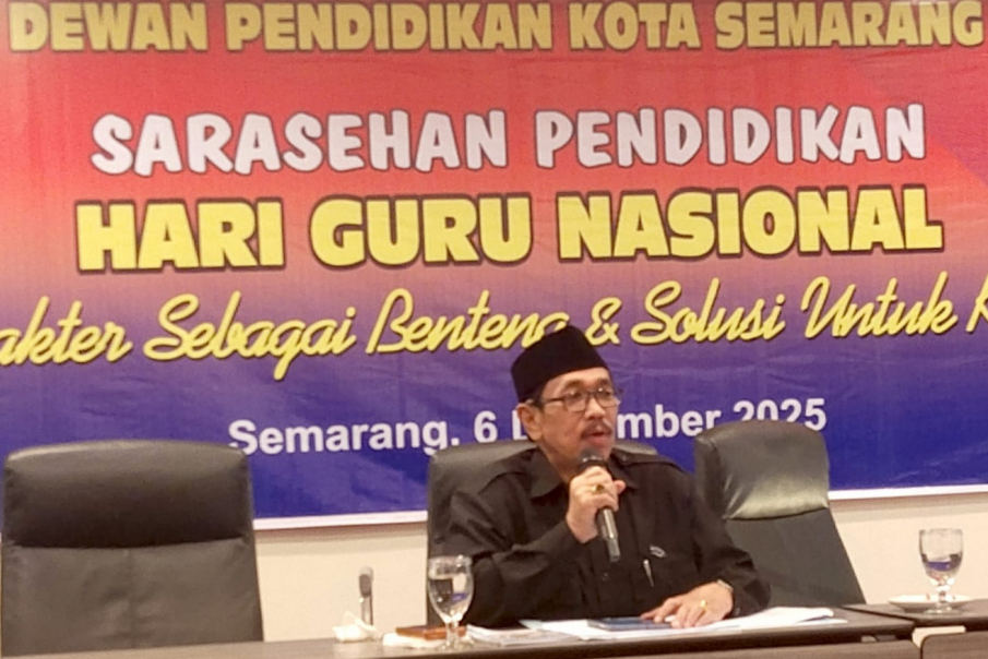 Ketua Dewan Pendidikan Semarang: Pendidikan Karakter Tanggung Jawab Bersama