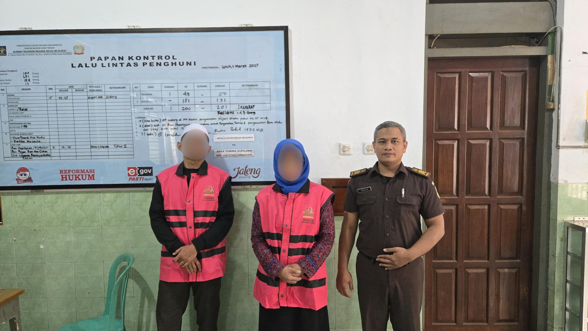 Nekat Korupsi Duit Proyek SIHT, Kepala Disnakerprinkop UMK Kudus Ditahan Kejaksaan