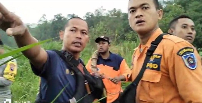 BPBD Kabupaten Tegal Selamatkan Puluhan Mahasiswa Pencinta Alam dari Sungai 