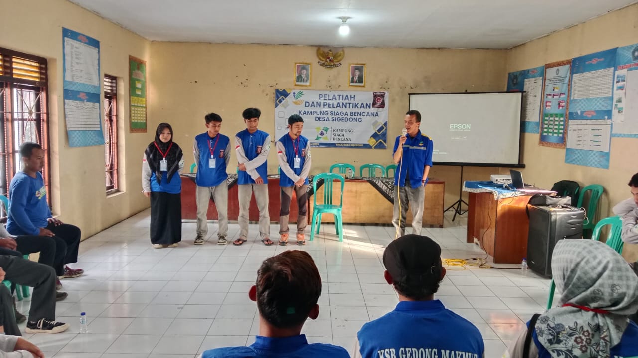 Dinsos Kabupaten Tegal Kembali Wujudkan Kampung Siaga  Bencana