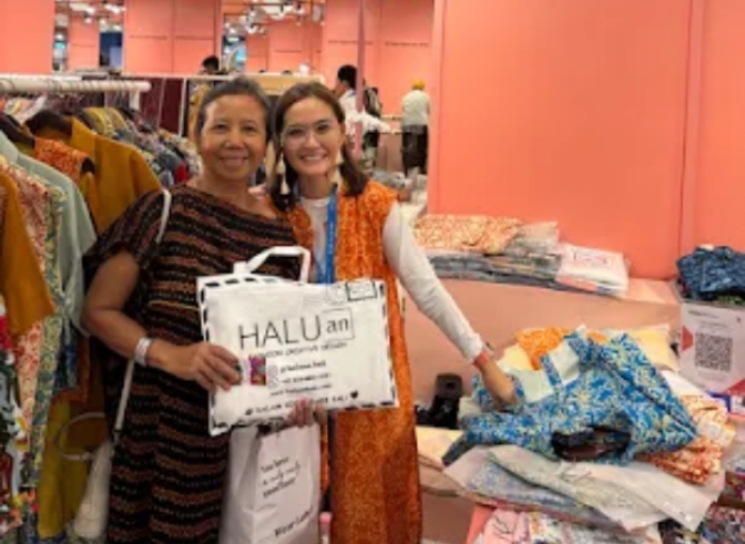 Lewat Pameran BRI, Pengusaha Muda Asal Bali Pasarkan Fashion dengan Sentuhan Digital 