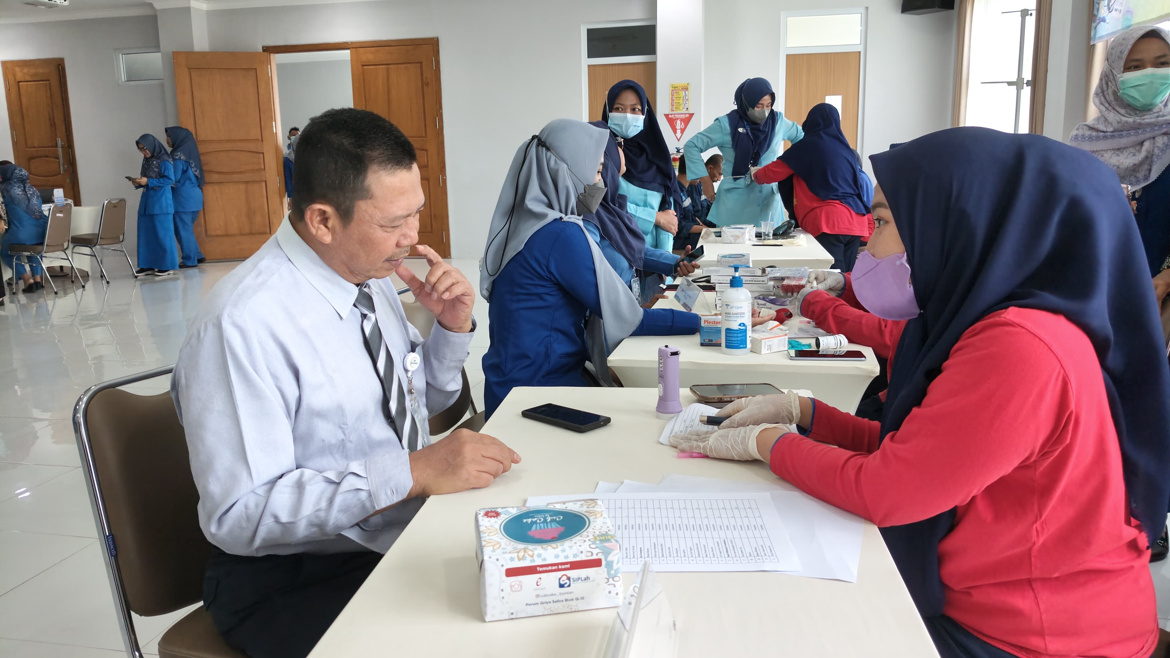 Dinkes Kabupaten Tegal Gelar Cek Kesehatan Gratis di RS Mitra Siaga Tarub  ‎