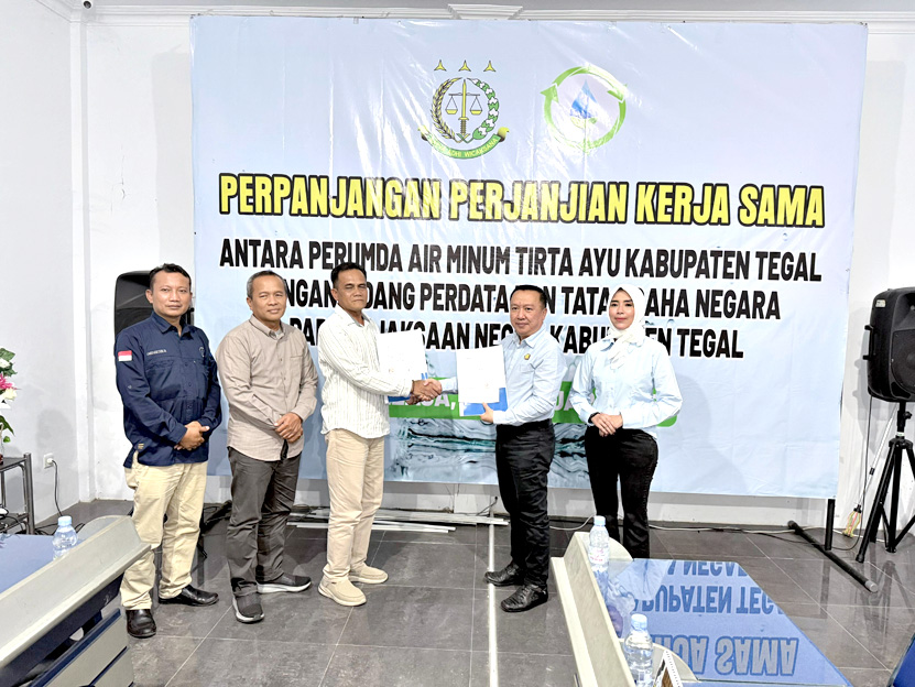 PDAM Tirta Ayu Slawi Gandeng Kejari, Kerjasama Pendampingan Hukum