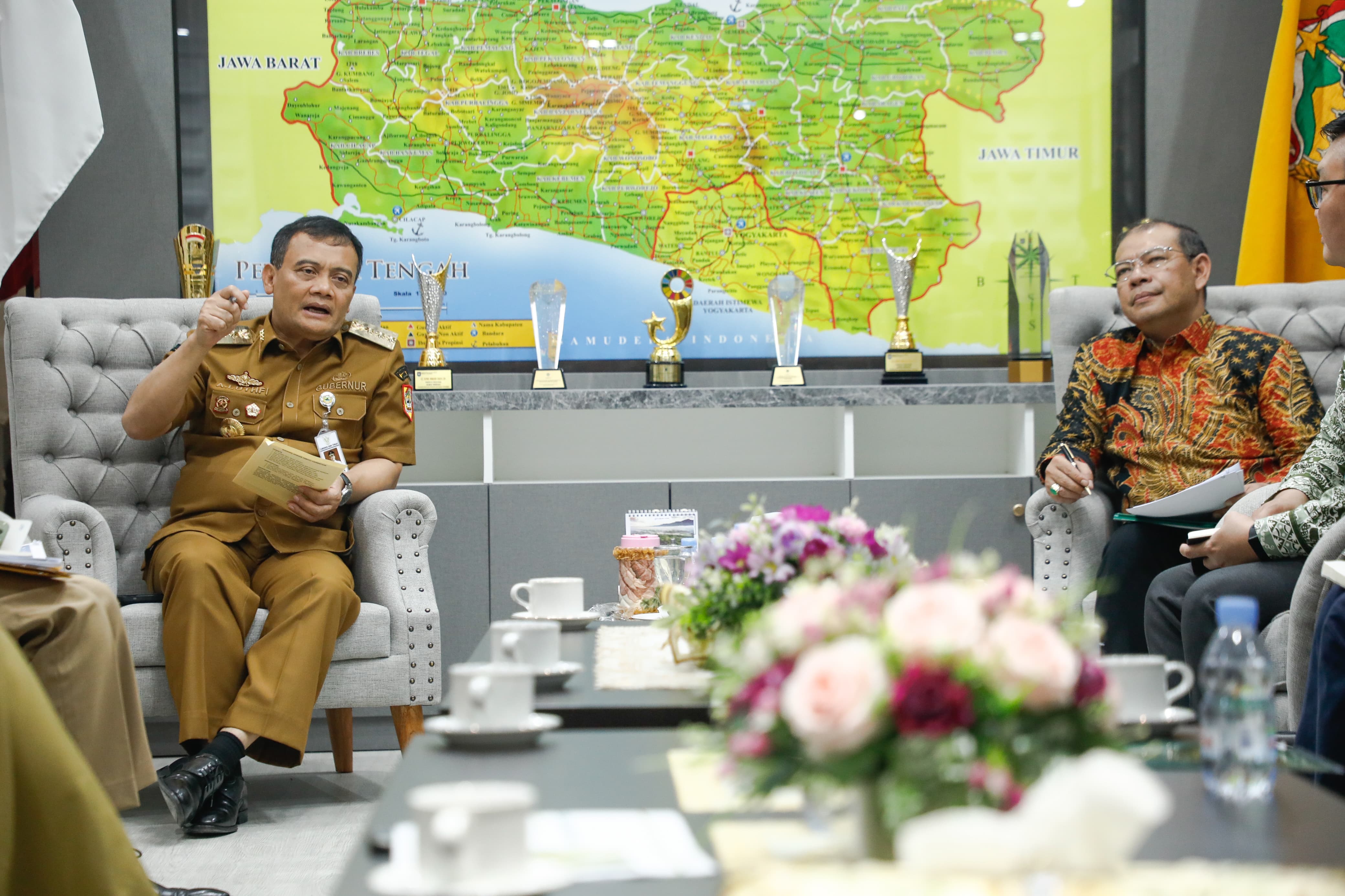 Gubernur Jateng Ahmad Luthfi Tingkatkan Kerja Sama dengan Tanoto Foundation