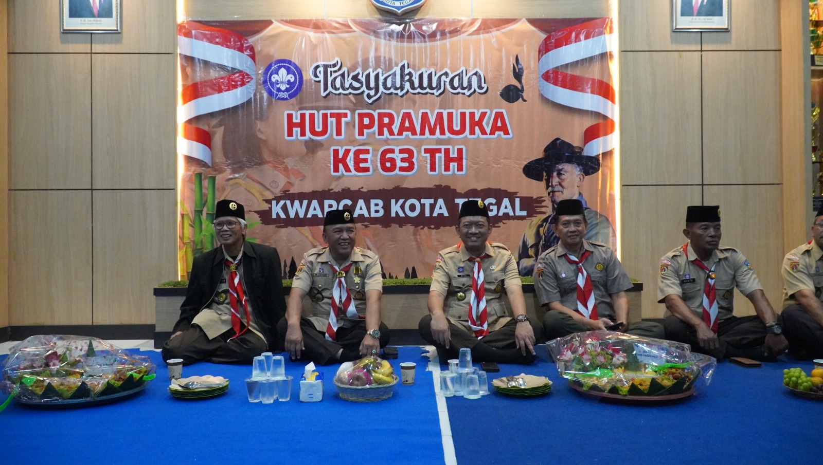 HUT Pramuka ke-63, Kwarcab Kota Tegal Tasyakuran 