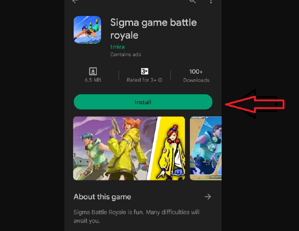 Link Download Resmi Sigma Game Battle Royale Lite Available di Play Store,  Klik di Sini