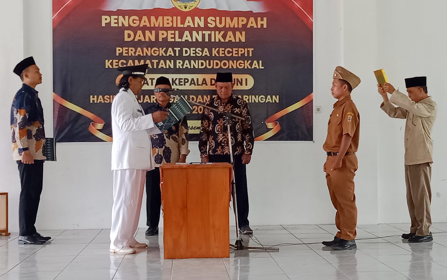 Tri Aryanto Jadi Kadus I Desa Kecepit Kabupaten Pemalang 
