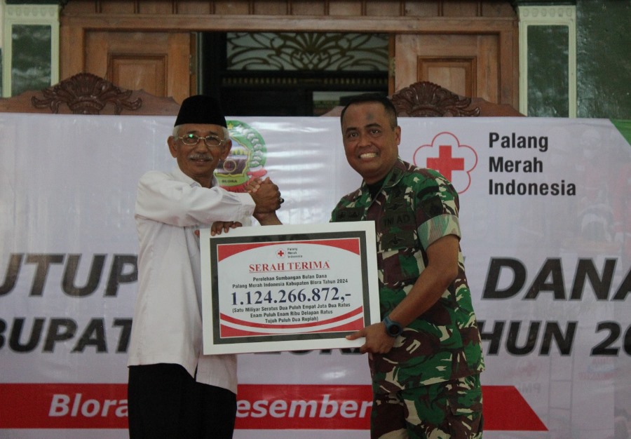 Perolehan Bulan Dana PMI di Kabupaten Blora Lebihi Target