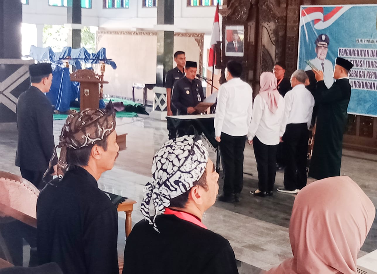 81 Pejabat Pemkab Pemalang Dilantik oleh Bupati Mansur Hidayat 