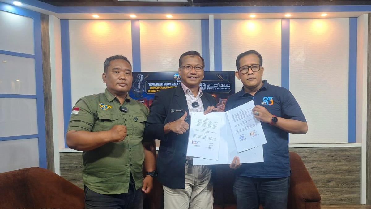 Alexander Hotel Gandeng Radar Tegal Televisi Perkuat Promosi dan Informasi Publik