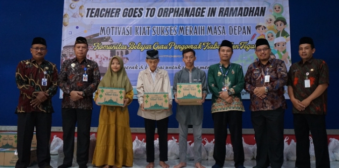 Bakti Sosial Guru Penggerak Warnai Bulan Ramadan di Kabupaten Tegal 