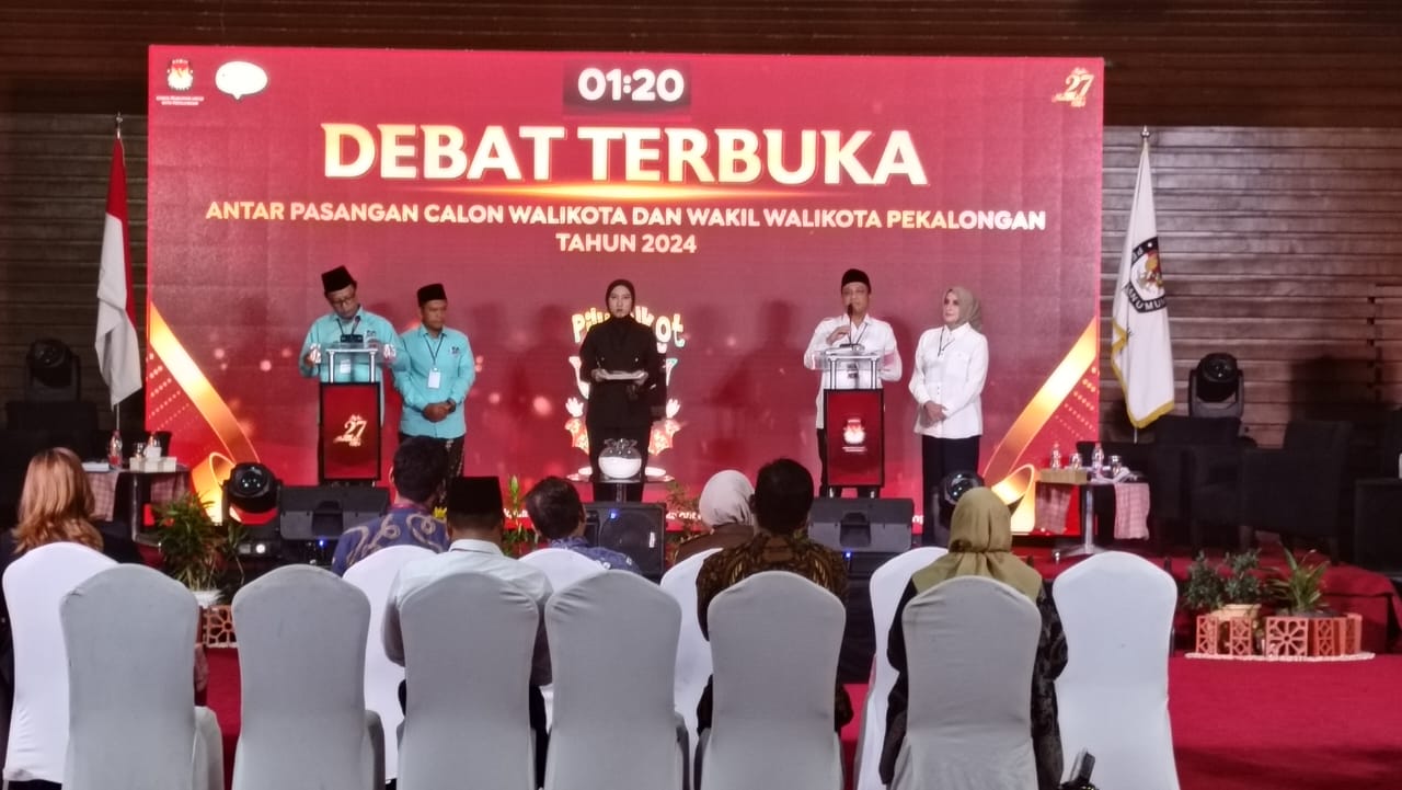 Debat Perdana Pilwakot Pekalongan 2024, Inilah Visi Misi Paslon Utama dan Ajib