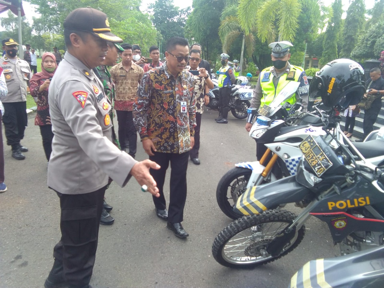 Amankan Nataru di Kabupaten Tegal, 550 Personel Gabungan Diterjunkan 