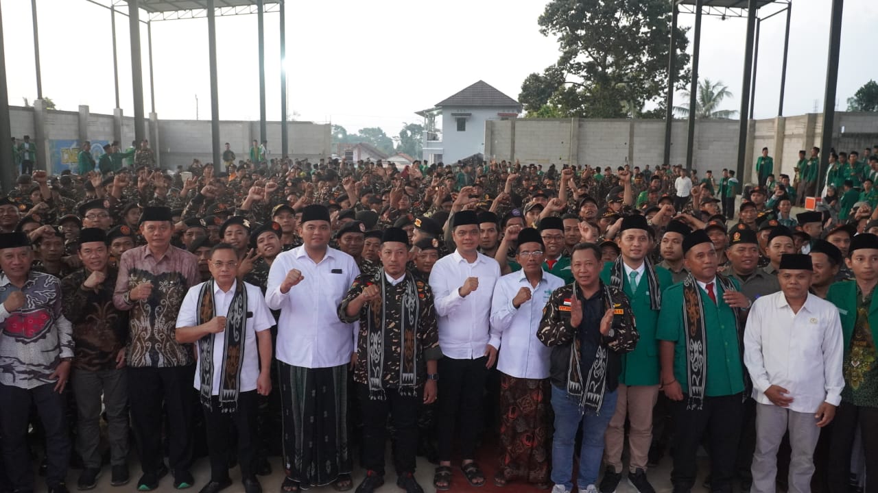 Gelorakan Keberanian Ratu Kalinyamat, Ribuan Kader Ansor se Jateng Apel Patroitisme di Jepara