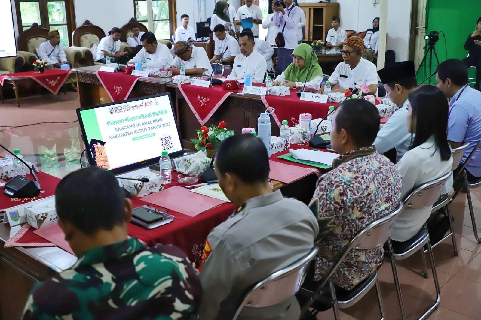 Pemkab Kudus Putar Otak Rancang RKPD Tepat Sasaran di Tengah Minim Anggaran