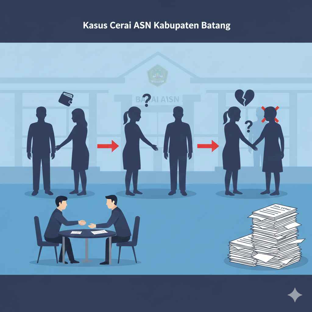 14 ASN Batang Ajukan Permohonan Cerai ke BKPSDM, Ekonomi hingga Selingkuh jadi Alasan 