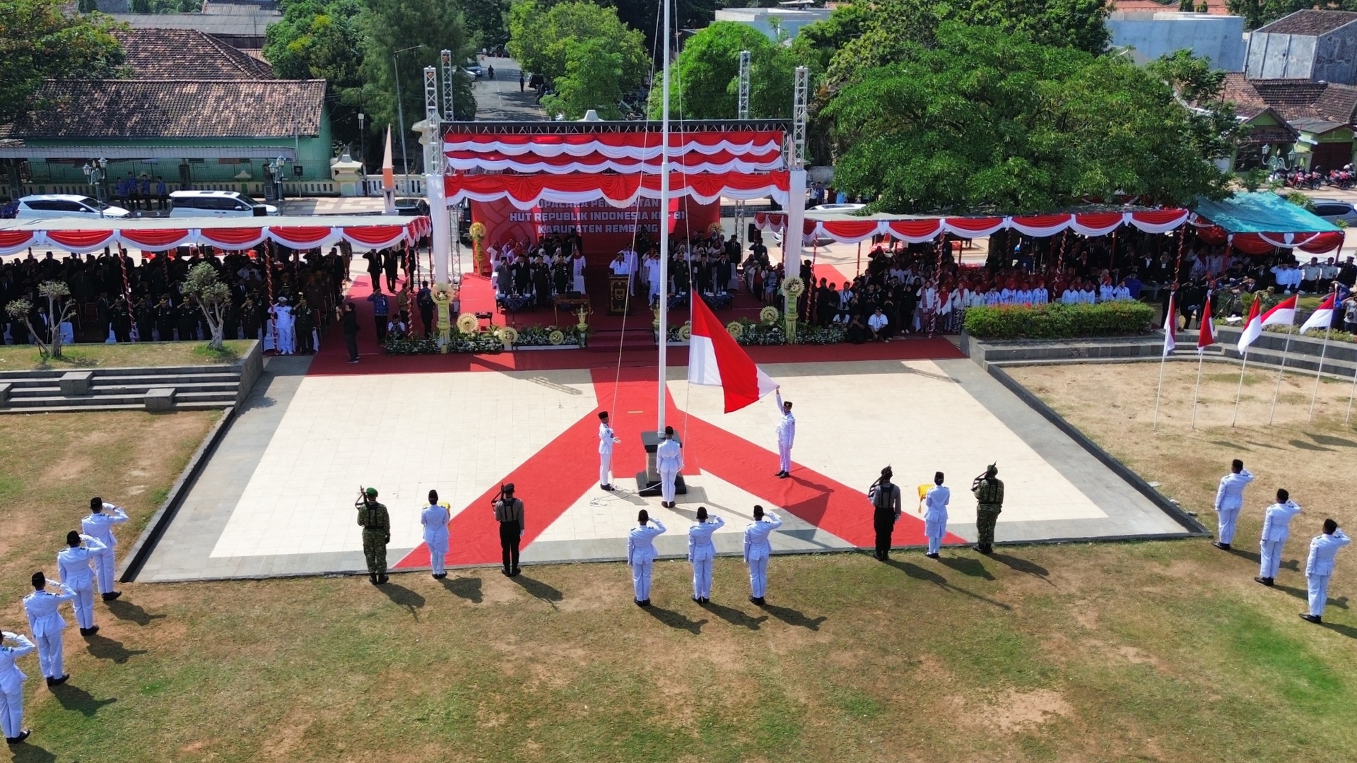 Peringati HUT RI Ke-81, Pemkab Rembang Selaraskan Program Pusat Demi Kesejahteraan Warga