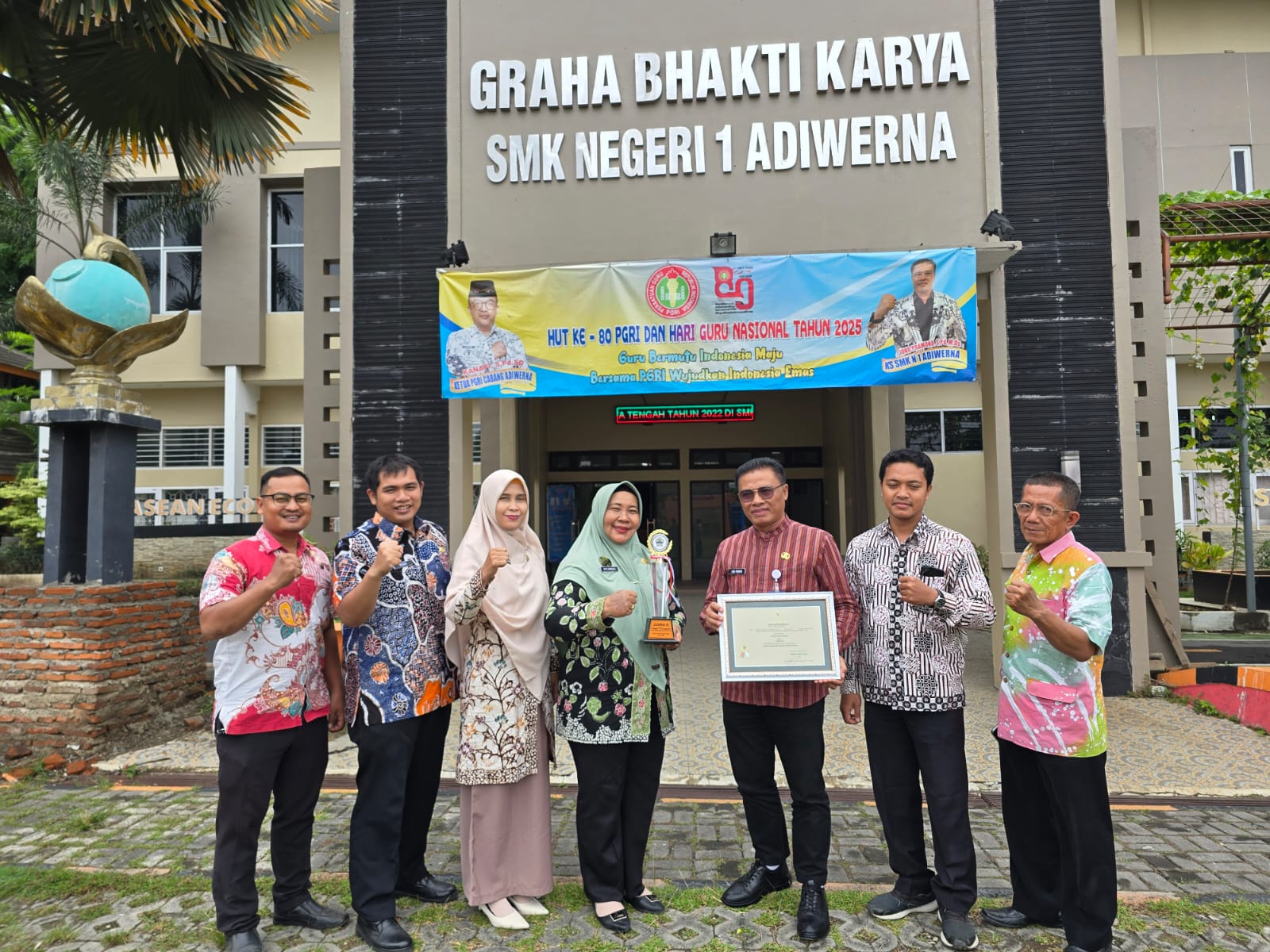 Siswa SMKN 1 Adiwerna Gondol Juara Lomba Teknologi Tepat Guna
