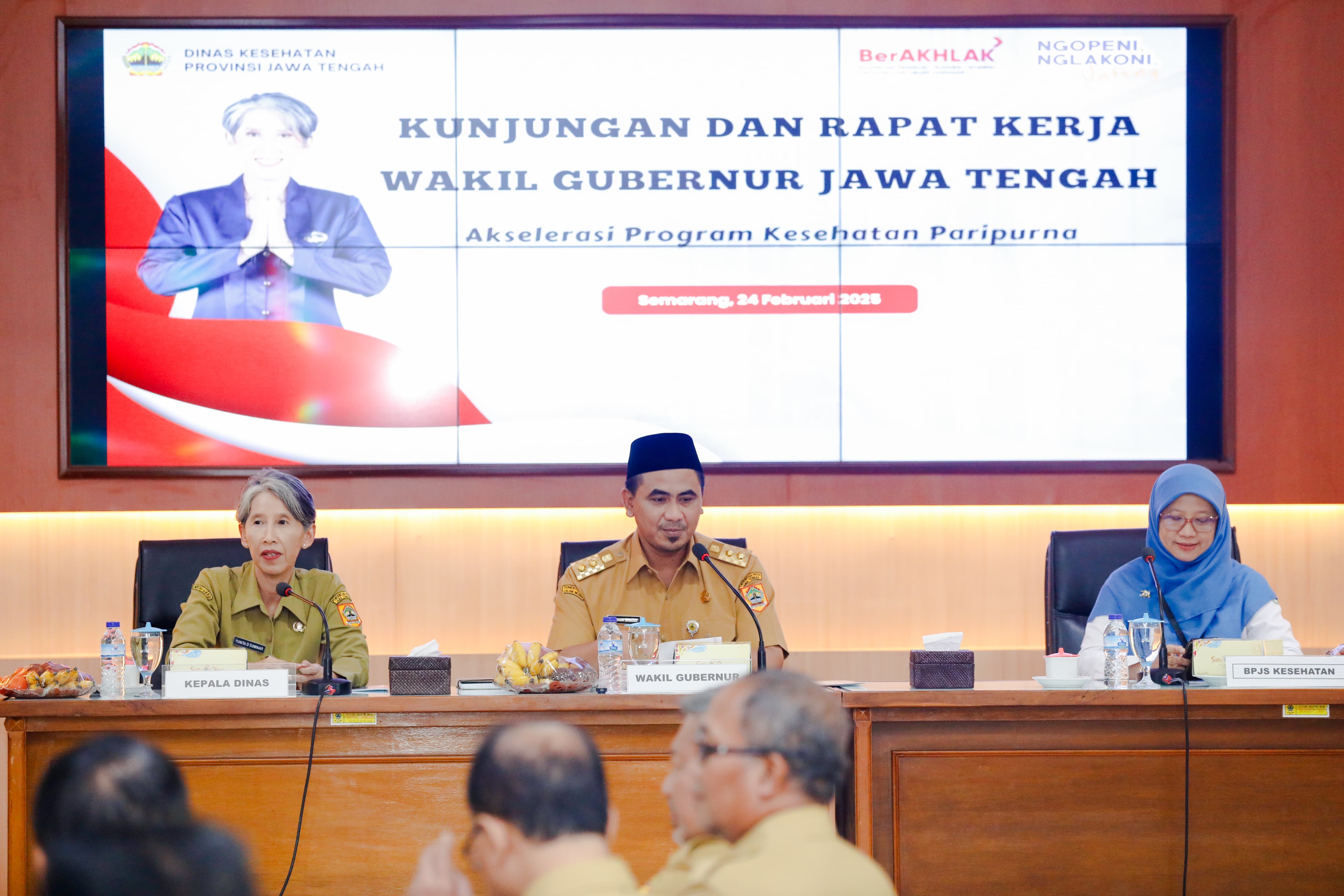 Wagub Jateng Targetkan Program Yankes Paripurna Terealisasi 2025