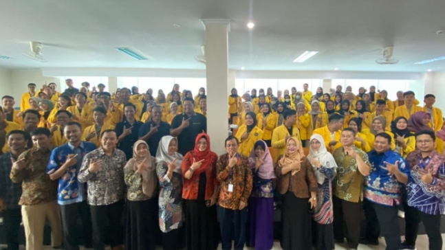 120 Mahasiswa Manajemen FEB UPS Tegal Diuji Kompetensi LSP MSDM Unggul Indonesia