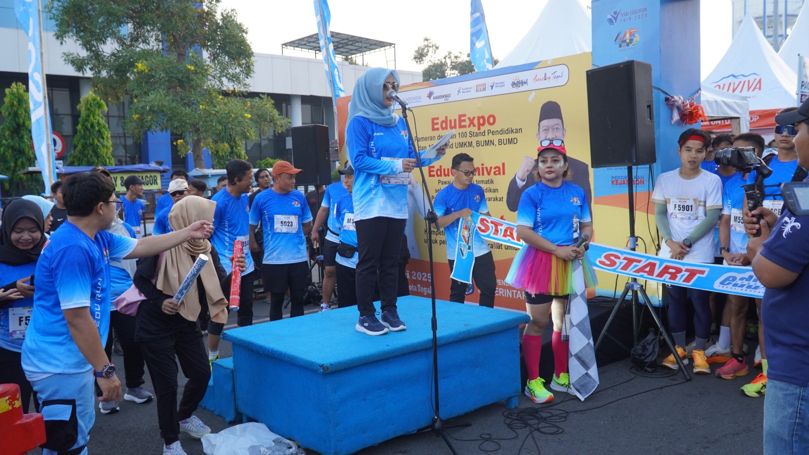 Ribuan Peserta Ramaikan Tegal Education Run 5K 2025