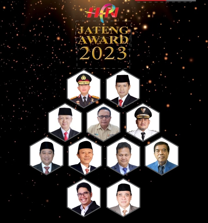 11 Tokoh Jawa Tengah Terima Penghargaan Hpn Jateng Award 2023