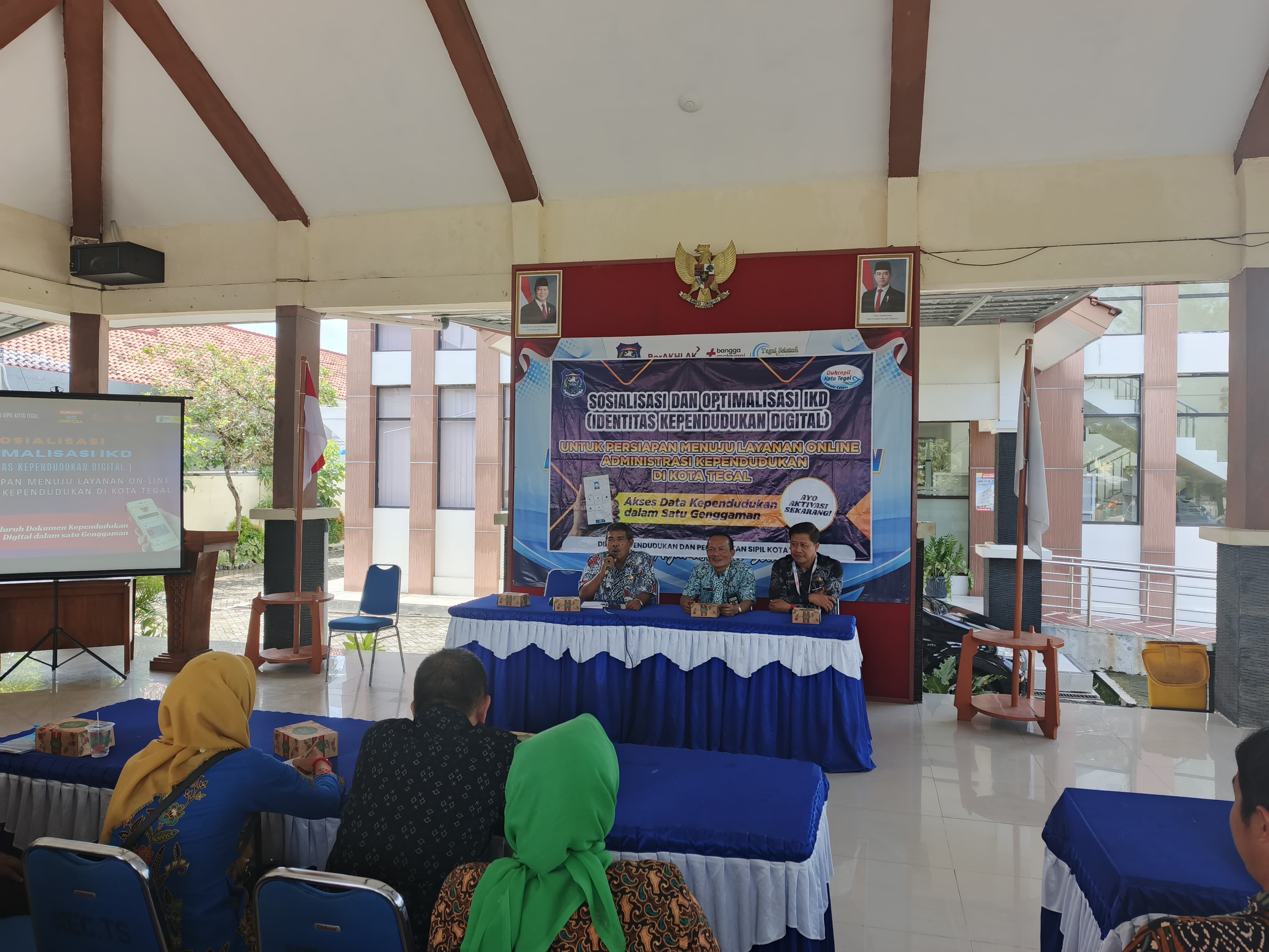 Disdukcapil Kota Tegal Gelar Sosialisasi dan Optimalkan IKD