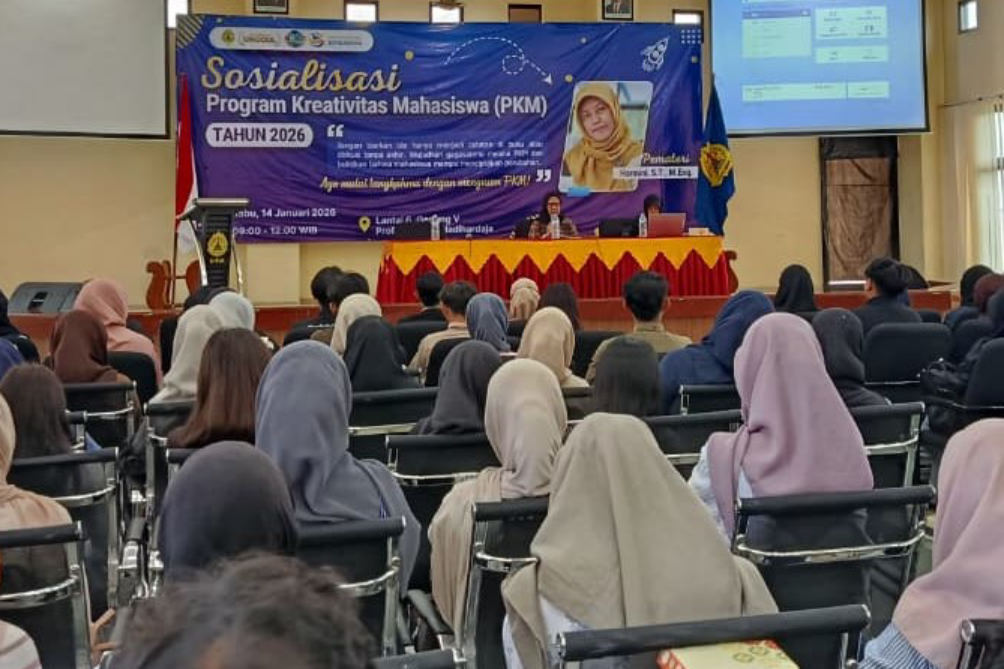 Sosialisasi PKM 2026 di USM, 180 Mahasiswa Disiapkan Tembus Pimnas