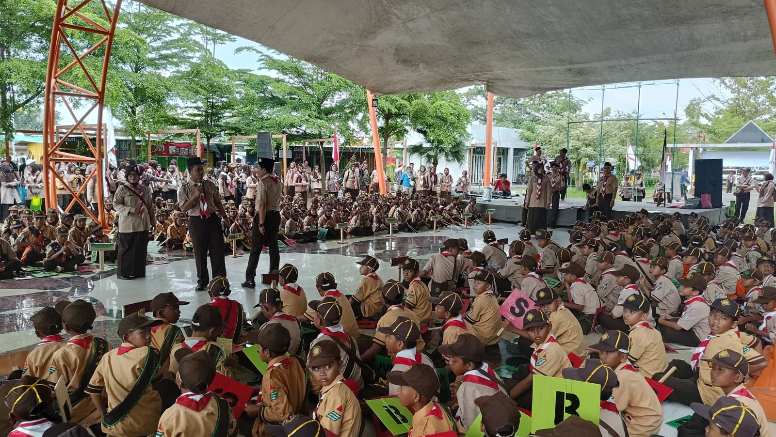 Pesta Siaga Kwarcab Batang 2025, Ratusan Peserta Digembleng Karakter Kepemimpinan dalam Sehari