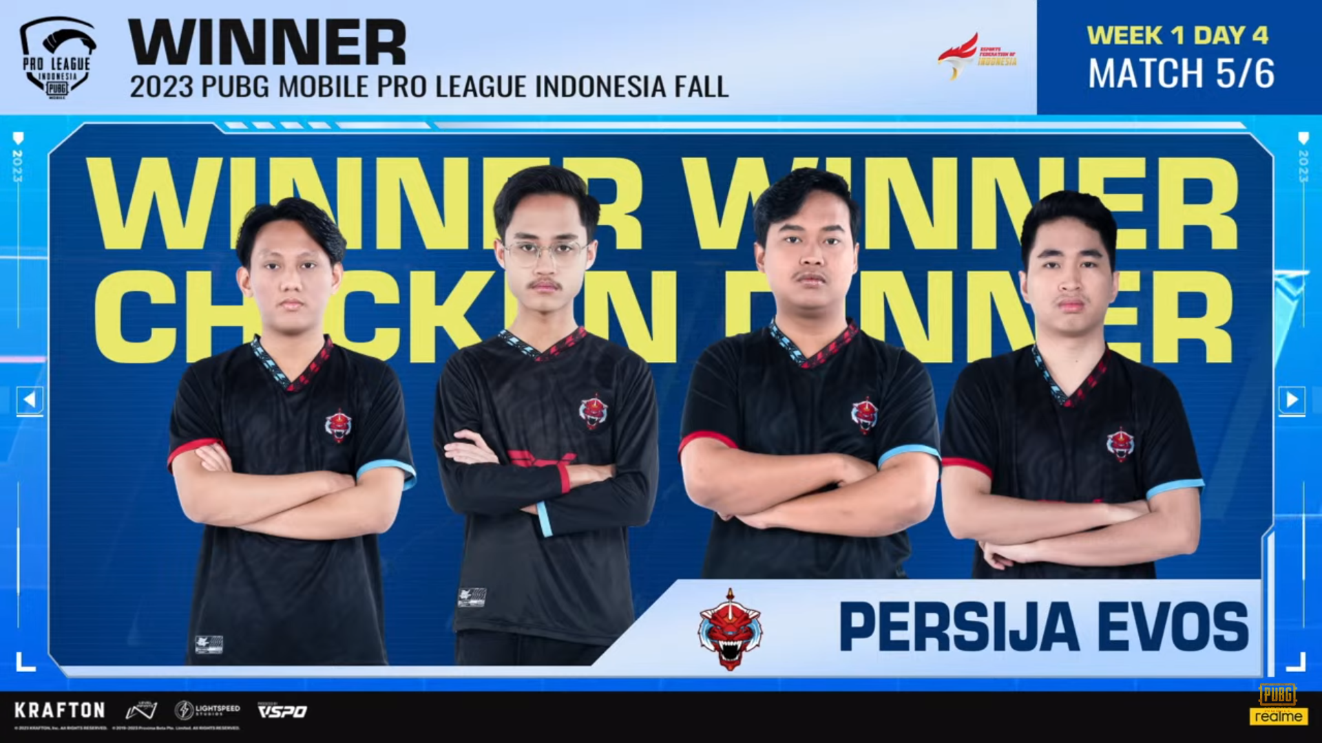 Persija Esports Tampil Konsisten dan Kokoh di Posisi Puncak PMPL Indonesia Fall 2023!