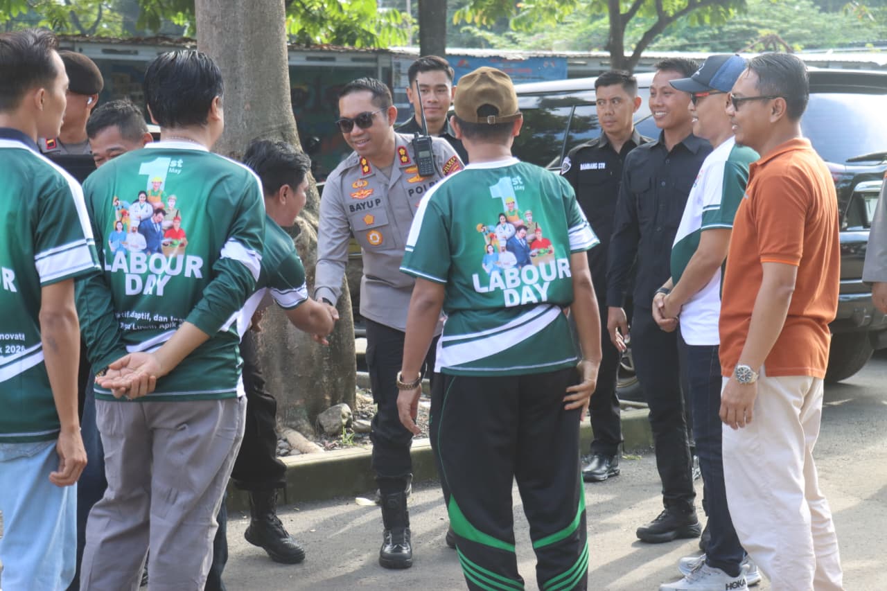 Polres Tegal Gelar Apel Kesiapan Pelayanan May Day Fiesta 2026