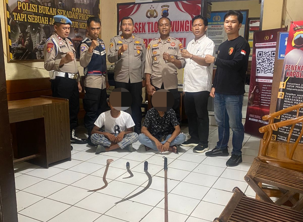 Wilayah Pati Darurat Gangster, Empat Komplotan Remaja Preman Diringkus Polisi Selama 1X24 Jam 