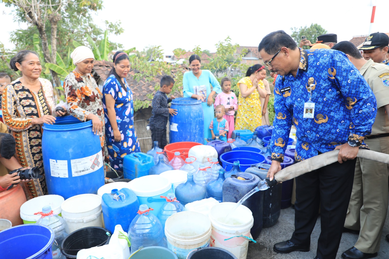 Atasi Kekeringan, 76 juta Liter Air Bersih Disalurkan kepada Warga Jawa Tengah