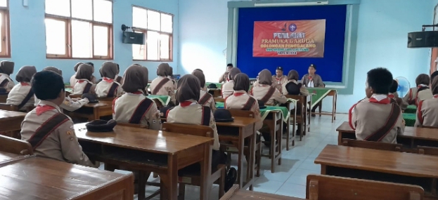 33 Siswa SMP Negeri 1 Balapulang Kabupaten Tegal Ikuti Uji Pramuka Garuda